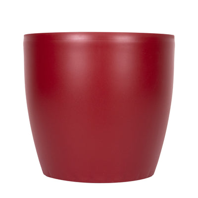 Ghiveci inteligent H20xD22 cm Classico cu set complet udare rosu mat