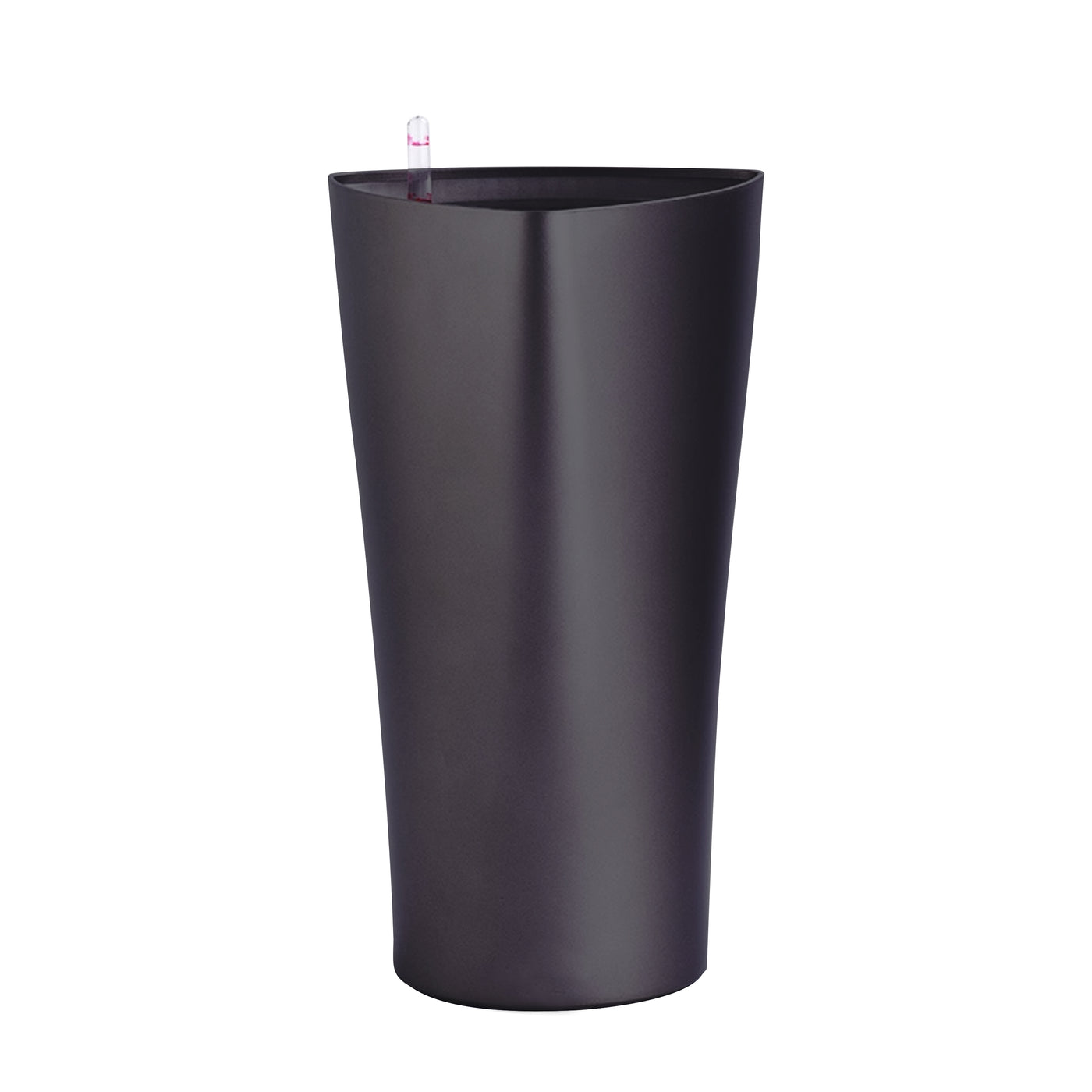 Ghiveci inteligent H25.5x15x15 cm RobertoRossi mini Delta antracit