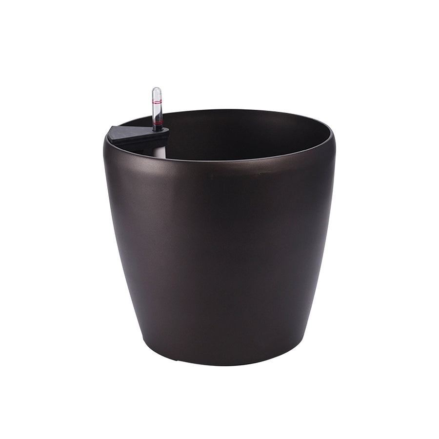 Ghiveci inteligent H26xD27.5 cm RobertoRossi Clasic cafea