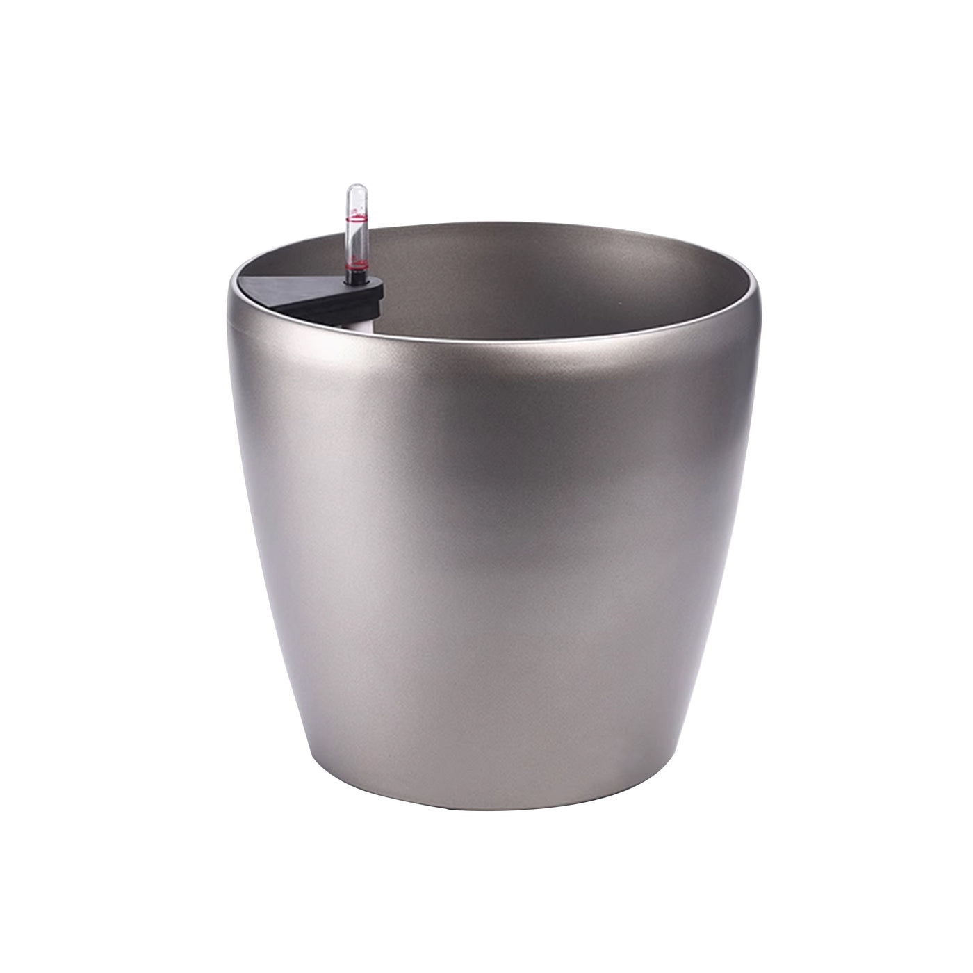 Ghiveci inteligent H26xD27.5 cm RobertoRossi Clasic gri