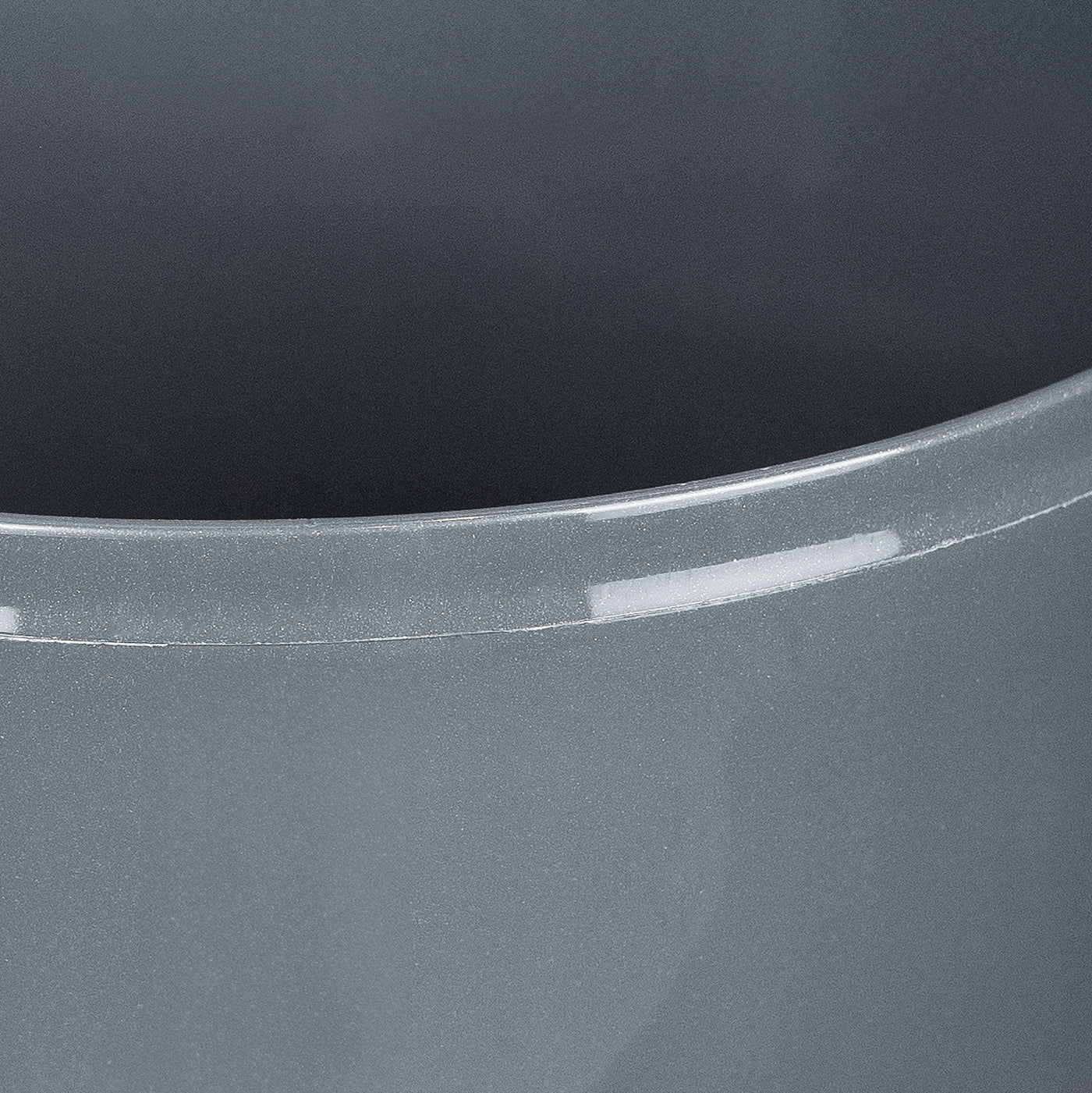 Ghiveci inteligent H26xH28 cm cu set complet udare Classico antracit lucios