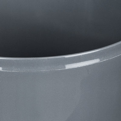 Ghiveci inteligent H26xH28 cm cu set complet udare Classico antracit lucios