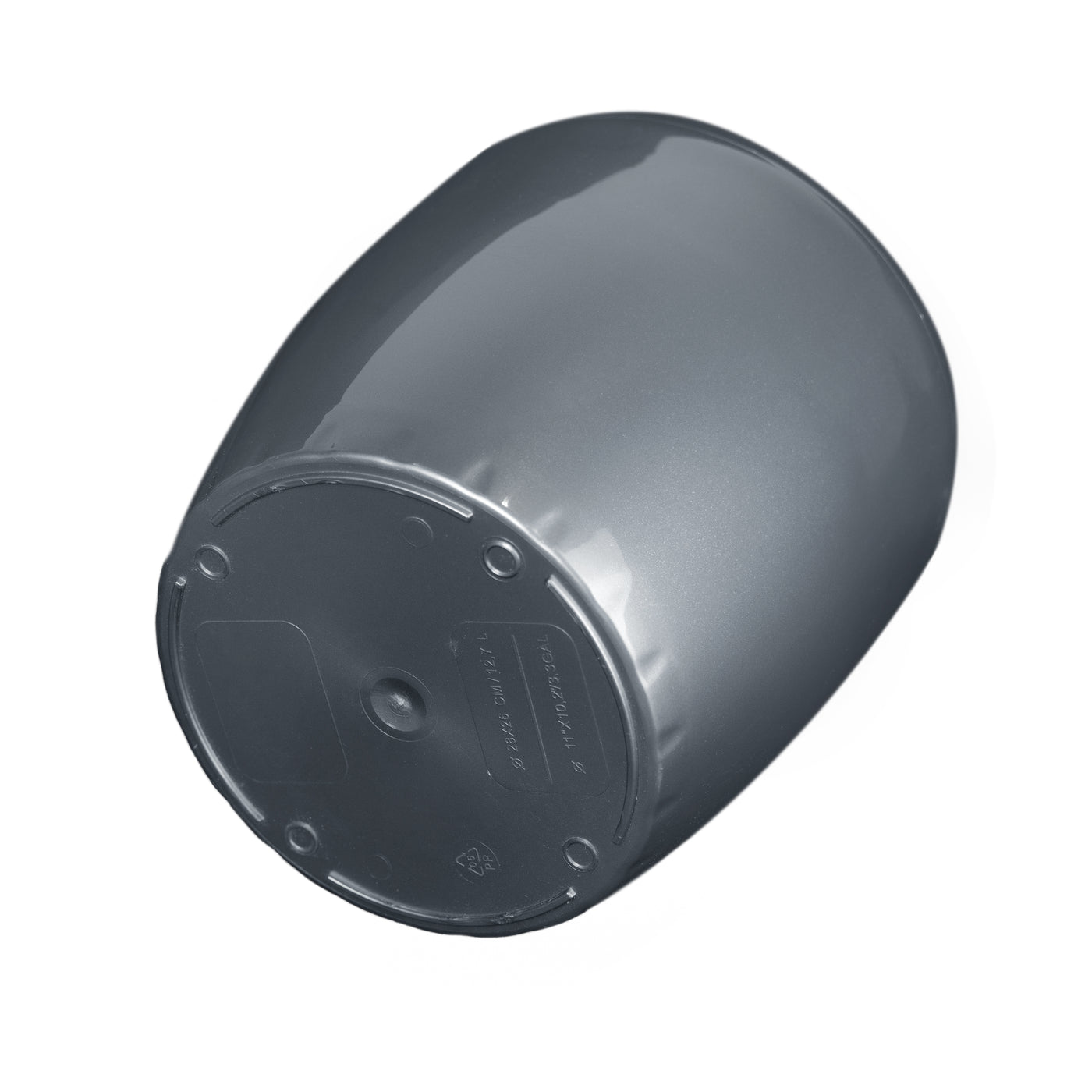 Ghiveci inteligent H26xH28 cm cu set complet udare Classico antracit lucios