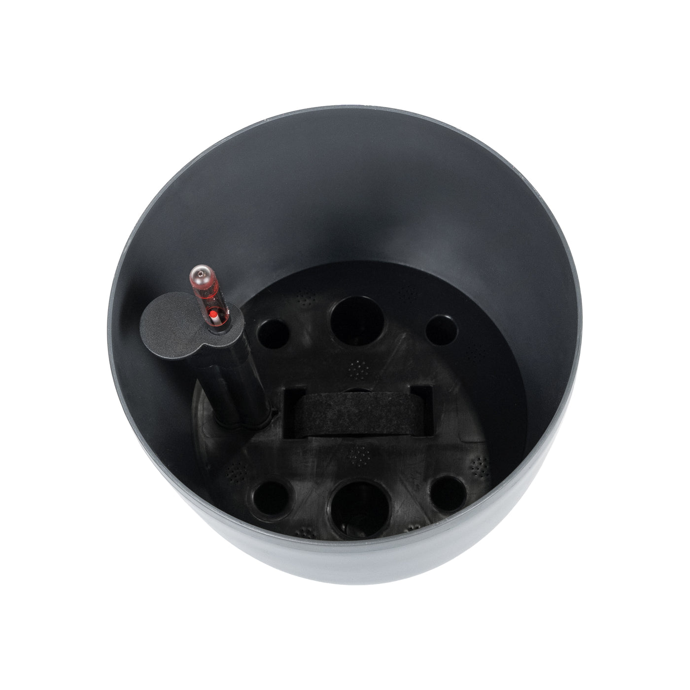 Ghiveci inteligent H26xH28 cm cu set complet udare Classico antracit mat