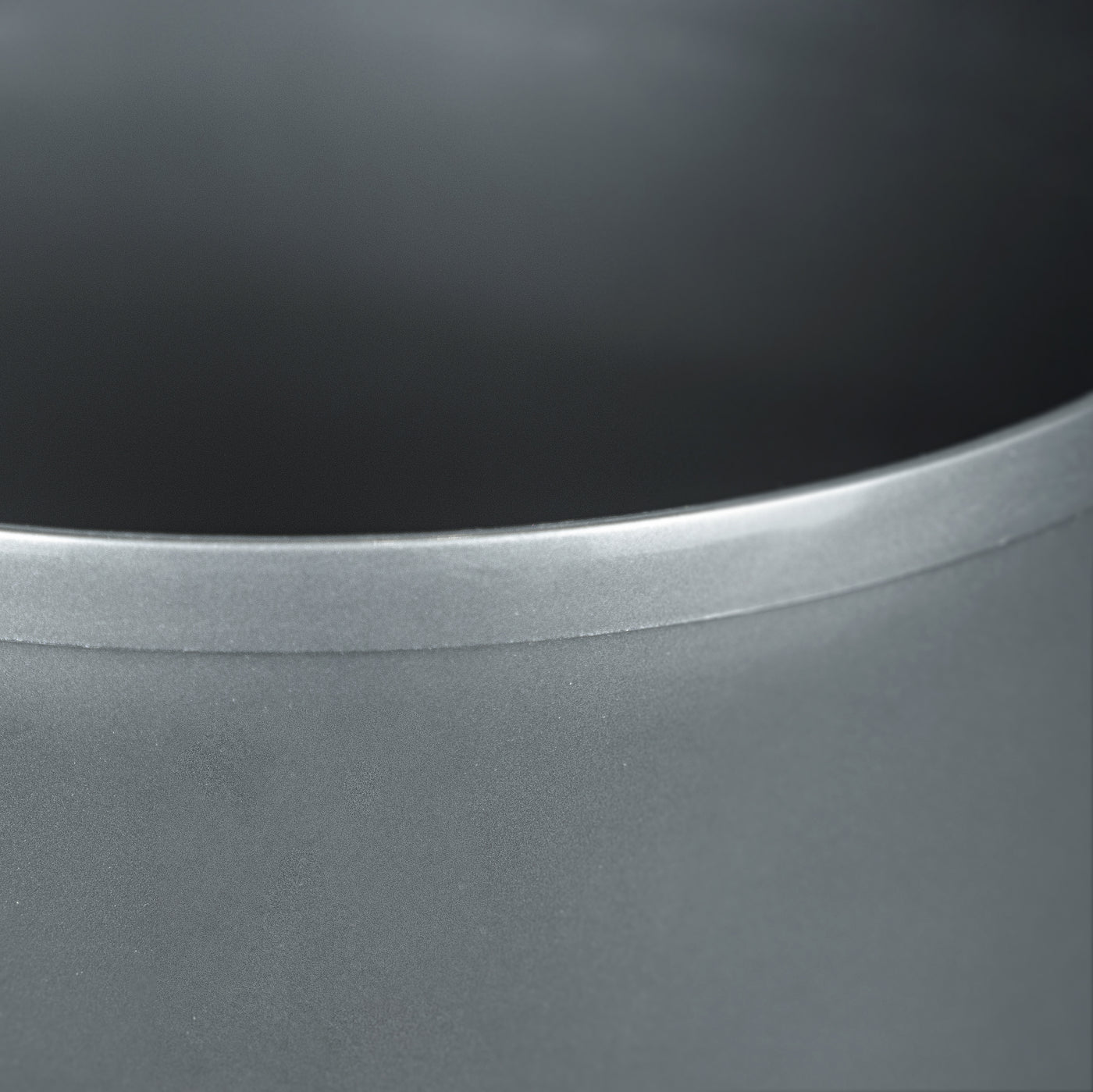 Ghiveci inteligent H26xH28 cm cu set complet udare Classico antracit metal lucios