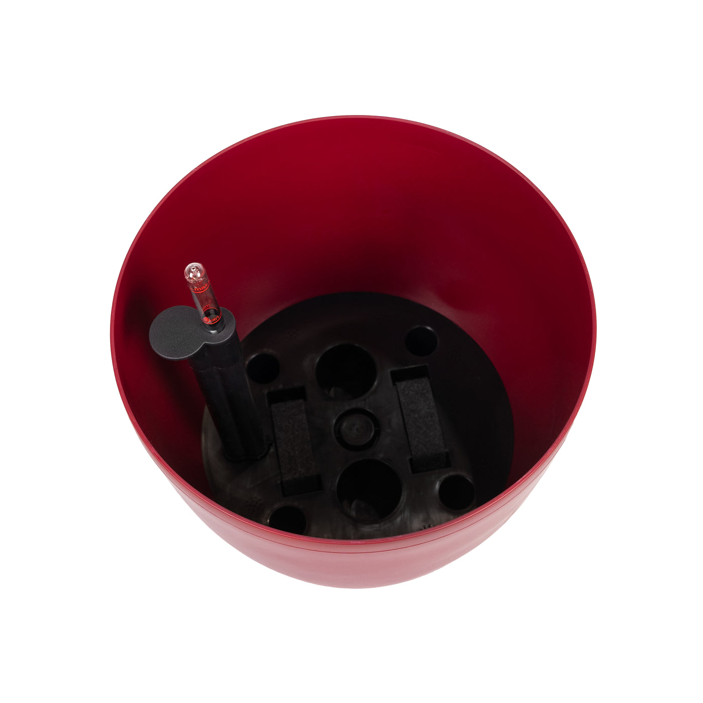 Ghiveci inteligent H32xD35 cm cu set complet udare Classico rosu mat