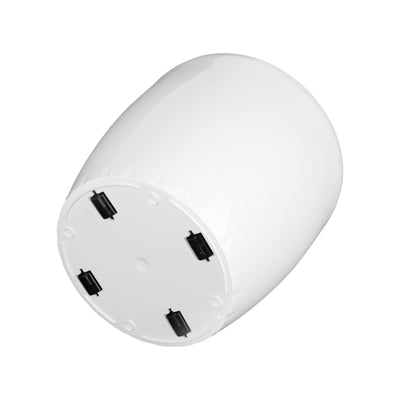 Ghiveci inteligent H32xD35 cm cu set complet udare si roti Classico alb lucios