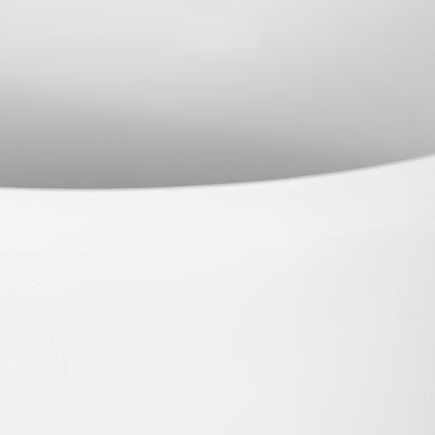 Ghiveci inteligent H32xD35 cm cu set complet udare si roti Classico alb mat