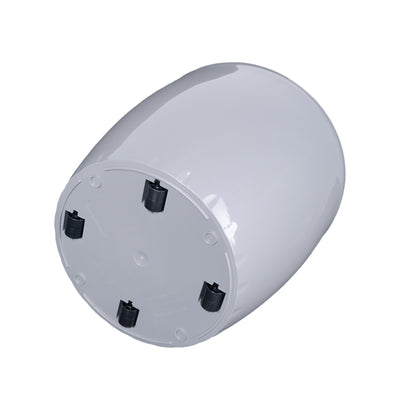 Ghiveci inteligent H32xD35 cm cu set complet udare si roti Classico gri urban lucios