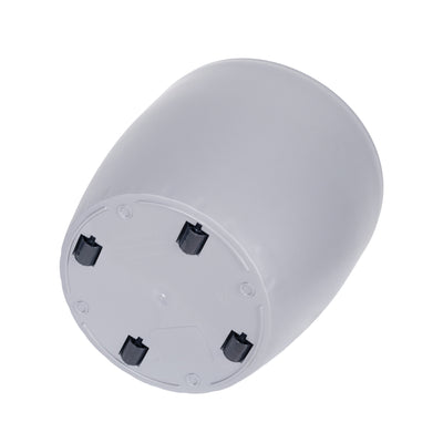 Ghiveci inteligent H32xD35 cm cu set complet udare si roti Classico gri urban mat