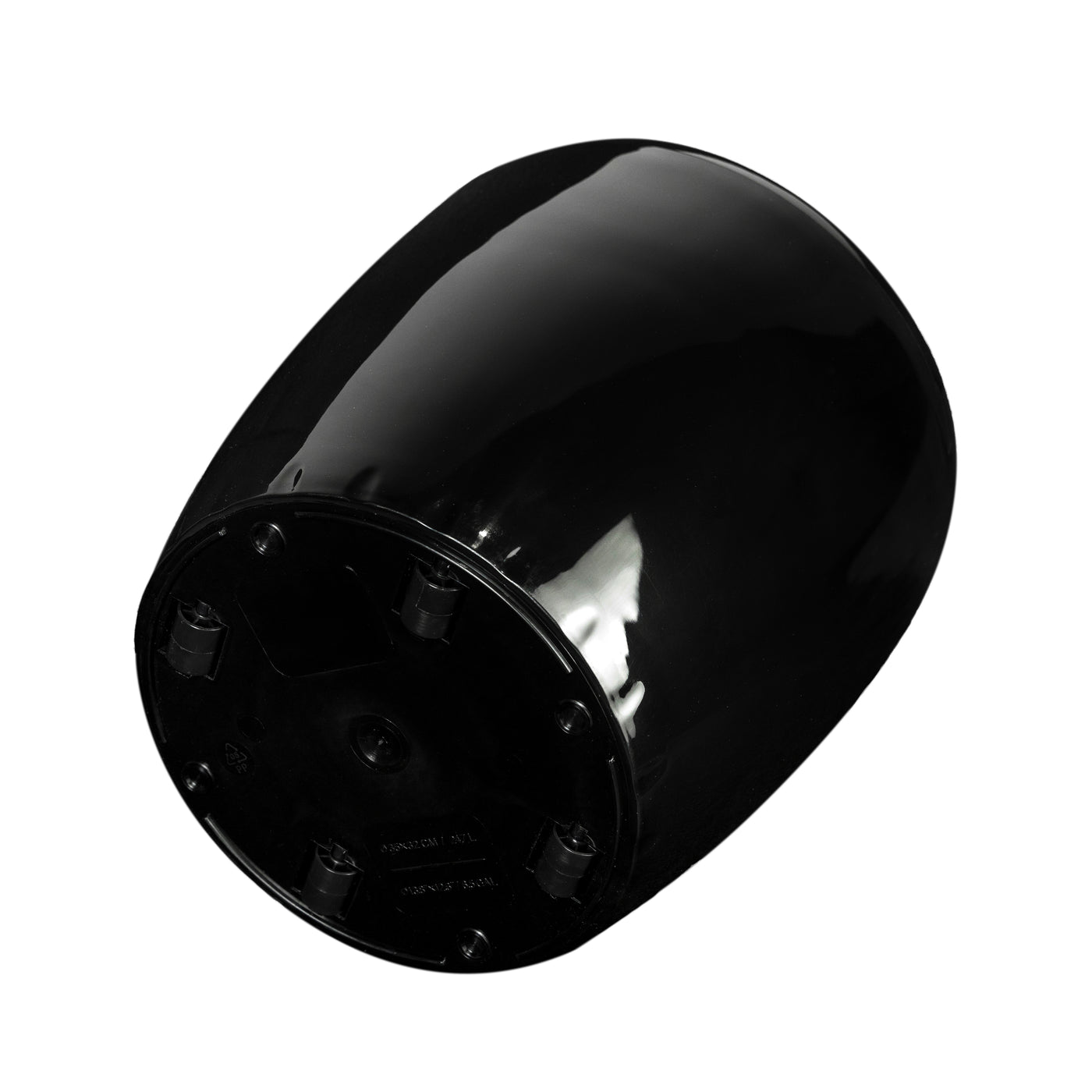 Ghiveci inteligent H32xD35 cm cu set complet udare si roti Classico negru lucios