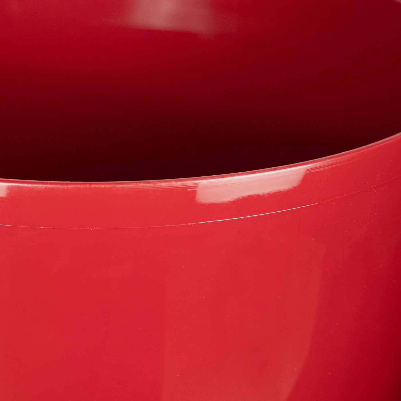 Ghiveci inteligent H32xD35 cm cu set complet udare si roti Classico rosu intens lucios