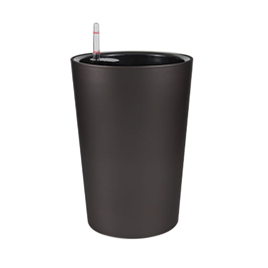 Ghiveci inteligent H39.5xD28.2 cm RobertoRossi Partner antracit