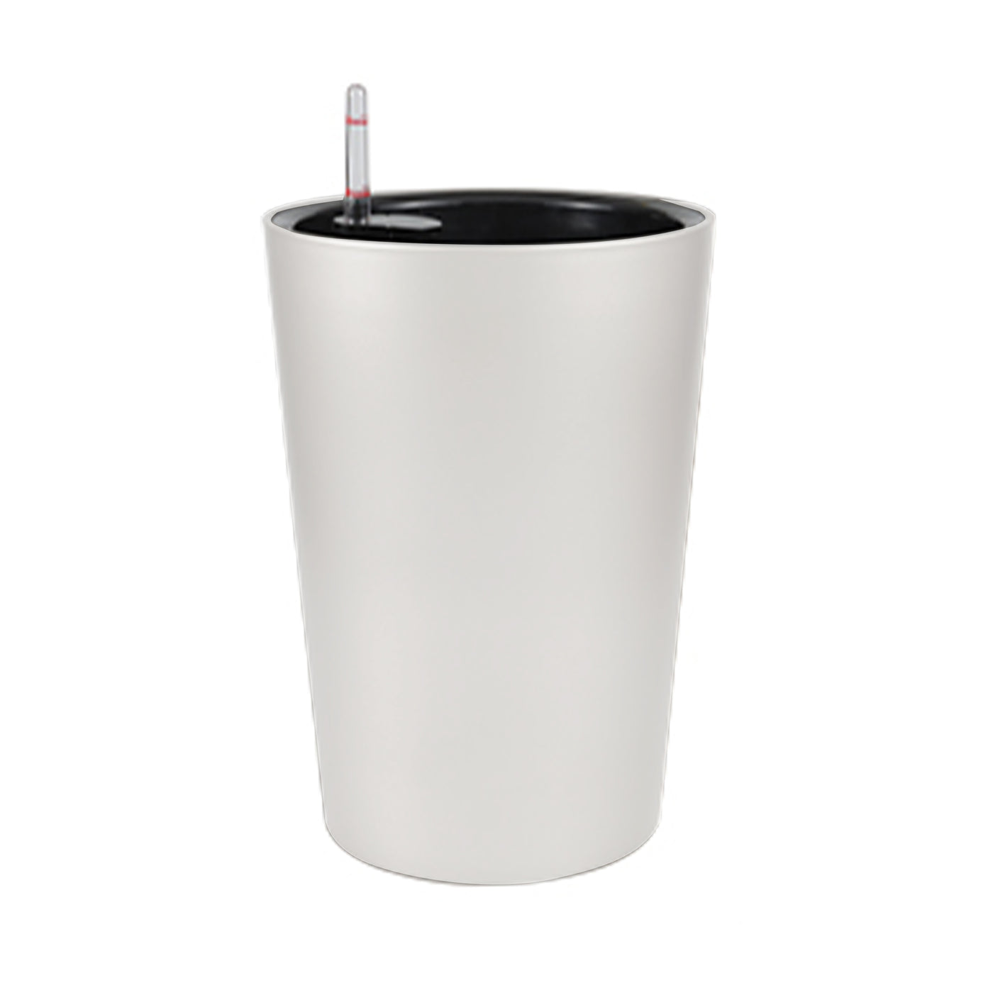 Ghiveci inteligent H39.5xD28.2 cm RobertoRossi Partner argintiu