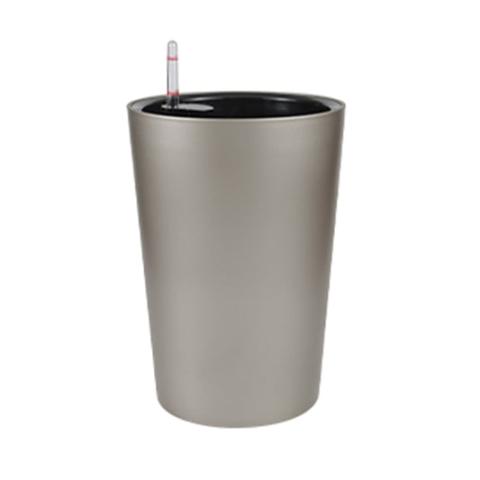 Ghiveci inteligent H39.5xD28.2 cm RobertoRossi Partner gri