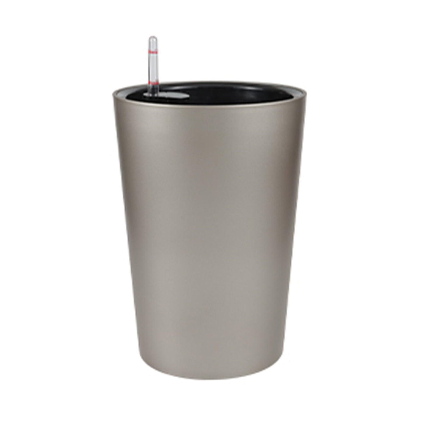 Ghiveci inteligent H39.5xD28.2 cm RobertoRossi Partner gri