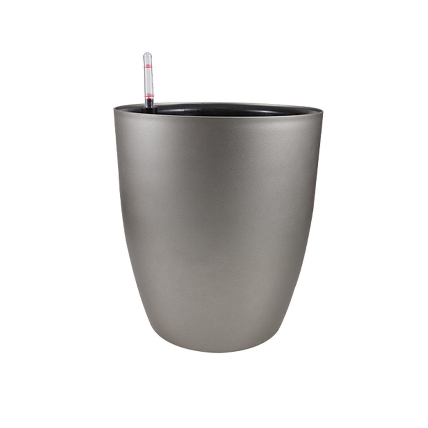 Ghiveci inteligent H39xD34 cm RobertoRossi Clasic gri