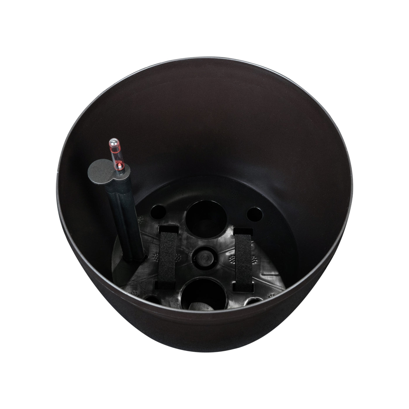 Ghiveci inteligent H39xD43 cm cu set complet udare Classico maro ruginiu lucios