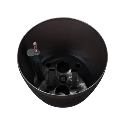 Ghiveci inteligent H39xD43 cm cu set complet udare Classico maro ruginiu lucios