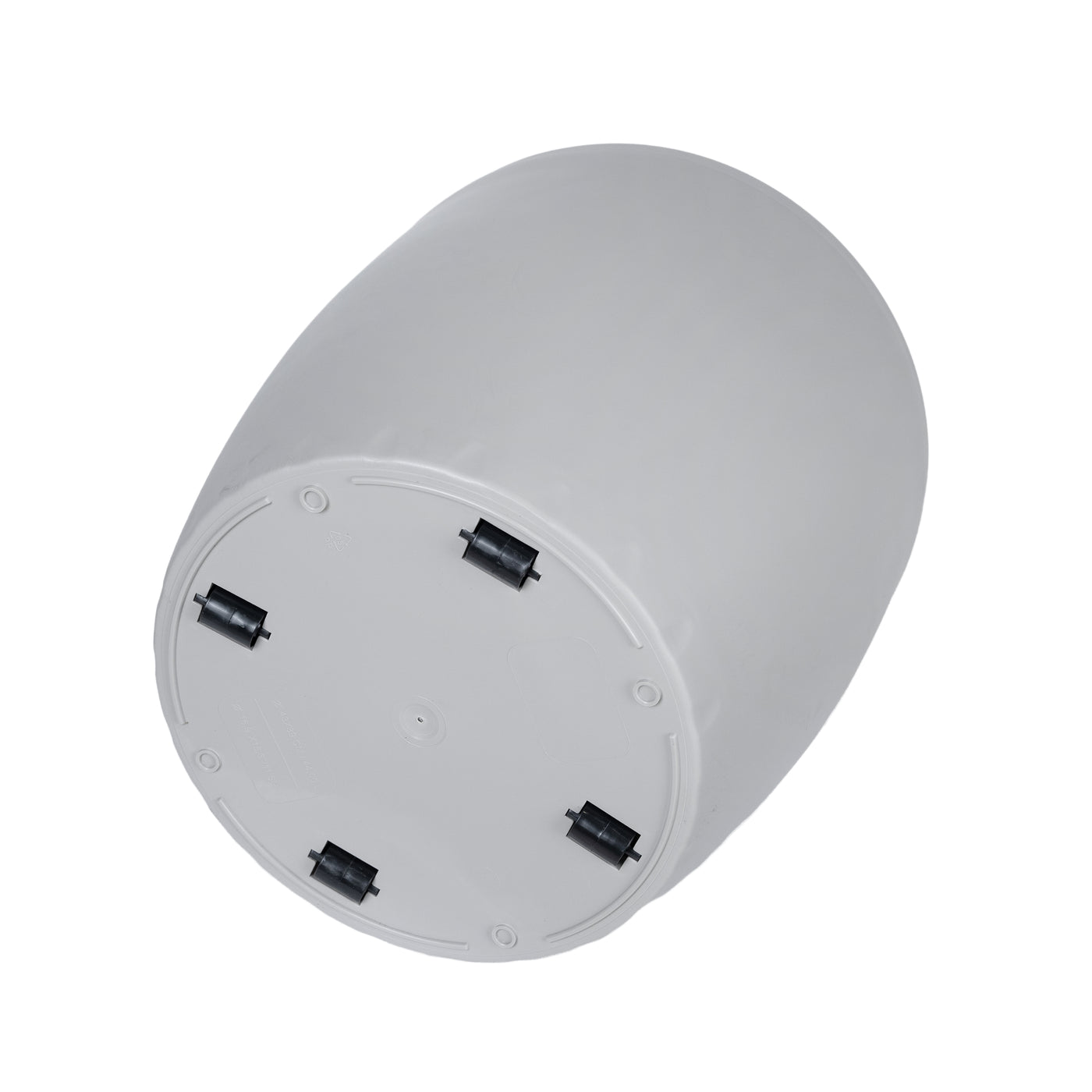 Ghiveci inteligent H39xD43 cm cu set complet udare si roti Classico gri silk mat