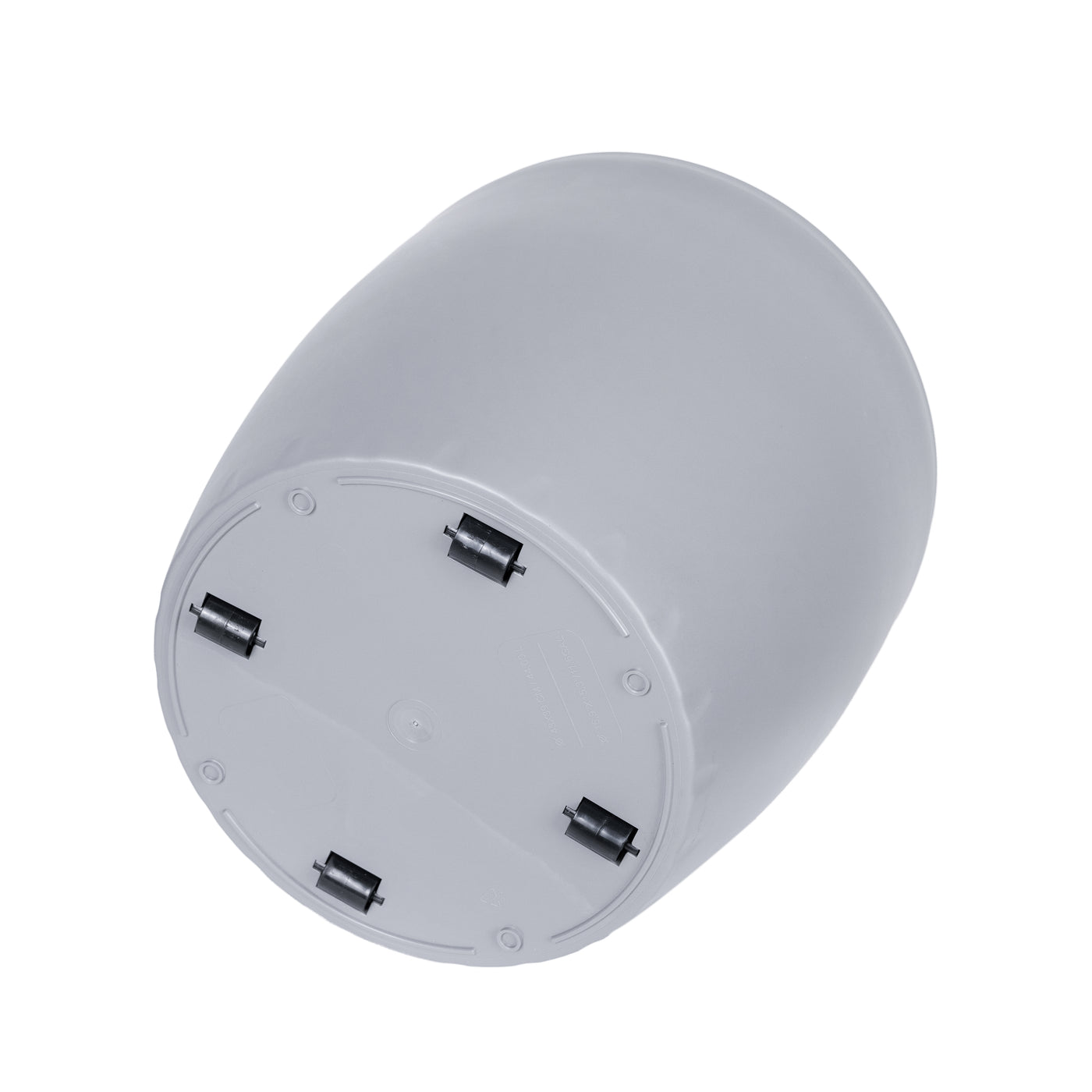 Ghiveci inteligent H39xD43 cm cu set complet udare si roti Classico gri urban mat