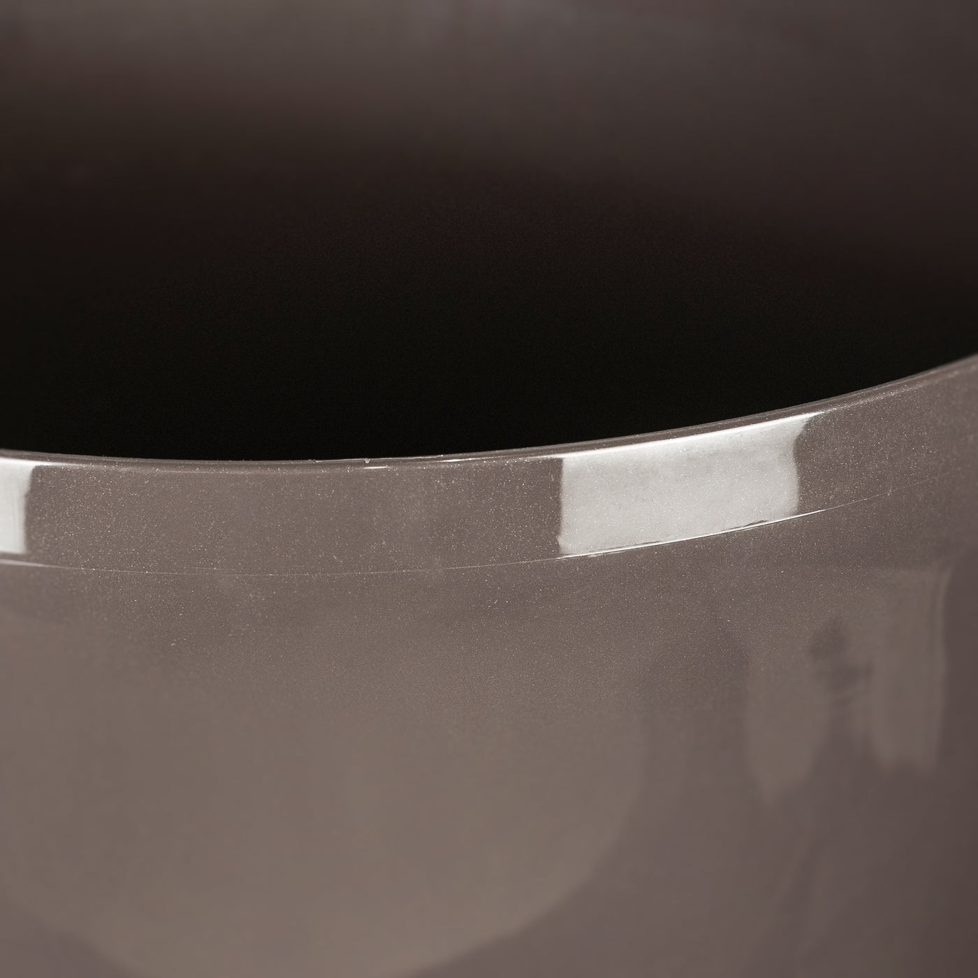 Ghiveci inteligent H39xD43 cm cu set complet udare si roti Classico maro lucios