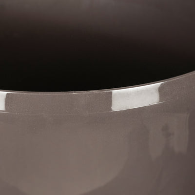 Ghiveci inteligent H39xD43 cm cu set complet udare si roti Classico maro lucios