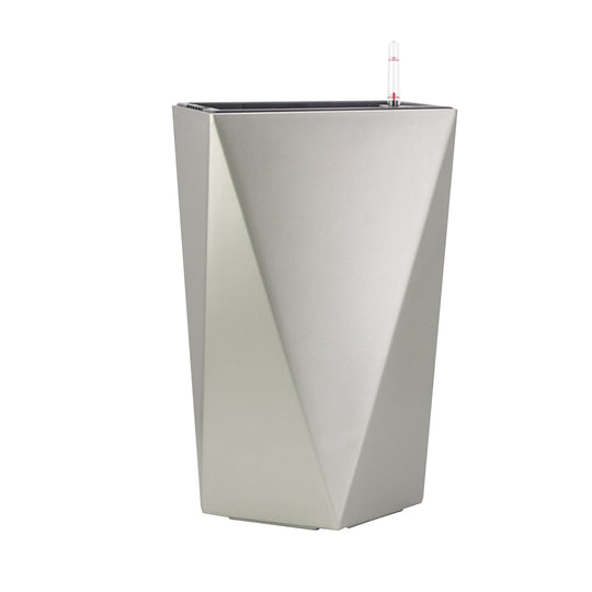 Ghiveci inteligent H50.5x21x21 cm RobertoRossi Faz gri