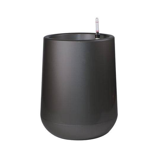 Ghiveci inteligent H50.5x35x35 cm RobertoRossi Egg antracit