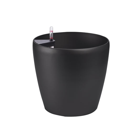 Ghiveci inteligent H50.5xD47.5 cm RobertoRossi Clasic antracit