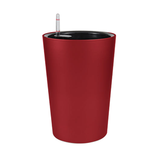 Ghiveci inteligent H55xD32.7 cm RobertoRossi Partner rosu lucios