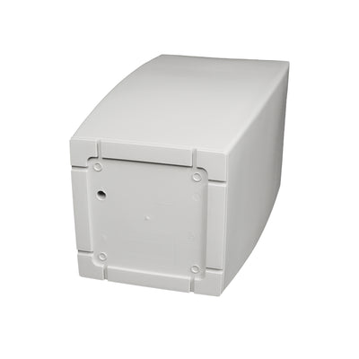 Ghiveci inteligent H56.5x31x31 cm cu set complet udare Cubico gri lucios