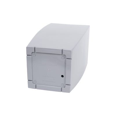 Ghiveci inteligent H56.5x31x31 cm cu set complet udare Cubico gri urban mat