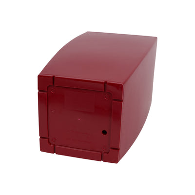 Ghiveci inteligent H56.5x31x31 cm cu set complet udare Cubico rosu mat