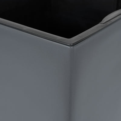 Ghiveci inteligent H66x36x36 cm cu set complet udare Cubico antracit mat