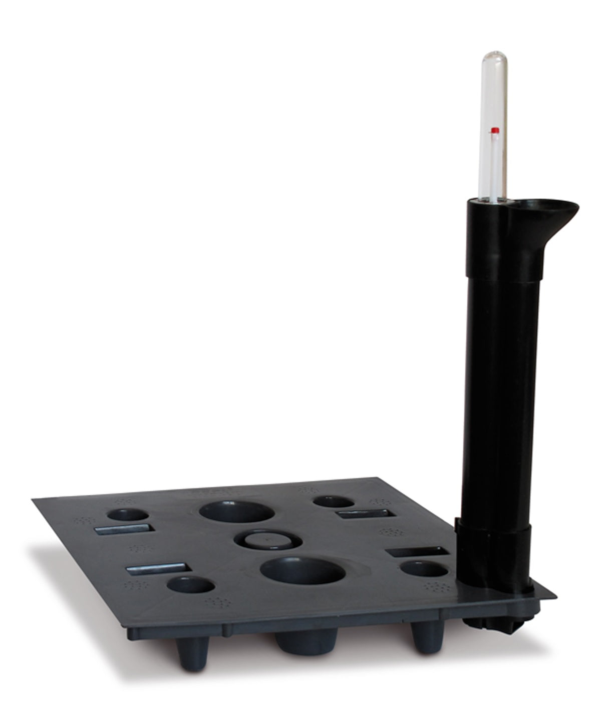 Ghiveci inteligent H66x36x36 cm cu set complet udare Cubico gri urban mat