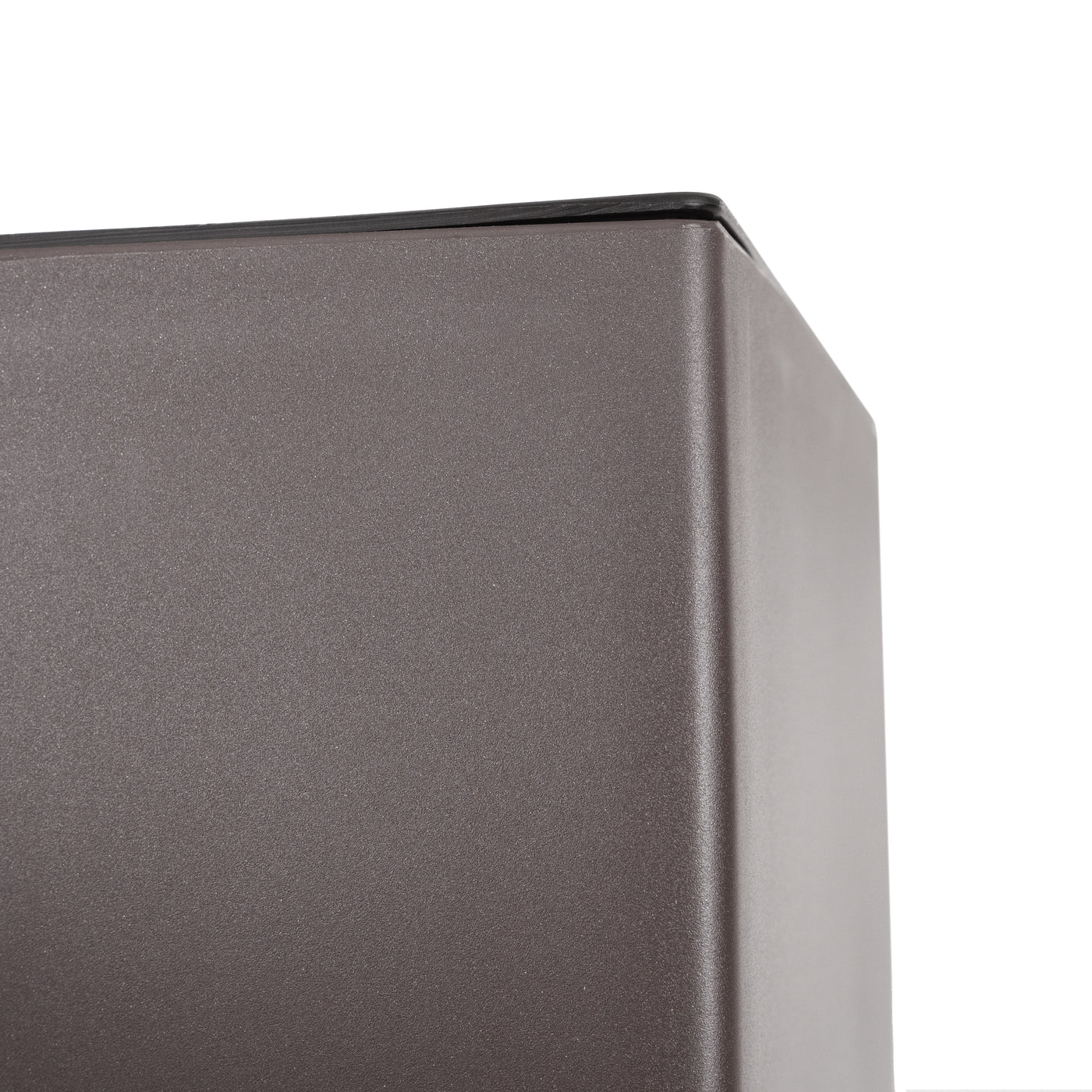 Ghiveci inteligent H66x36x36 cm cu set complet udare Cubico maro mat