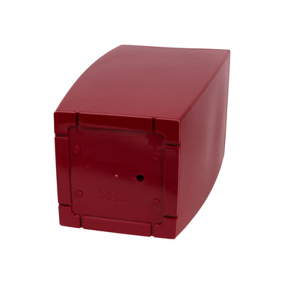 Ghiveci inteligent H66x36x36 cm cu set complet udare Cubico rosu mat
