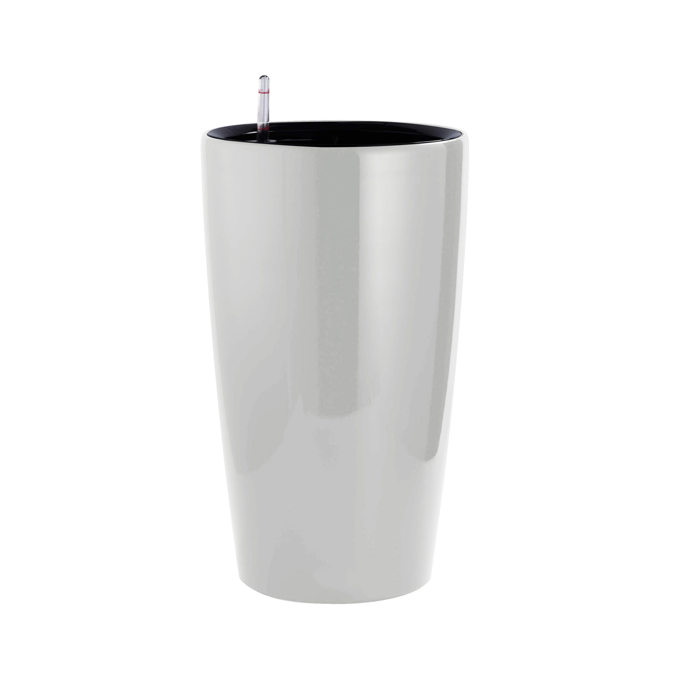 Ghiveci inteligent H77xD40 cm RobertoRossi Rondo argintiu