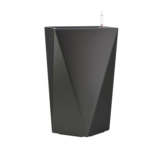 Ghiveci inteligent H82x39x39 cm RobertoRossi Faz antracit