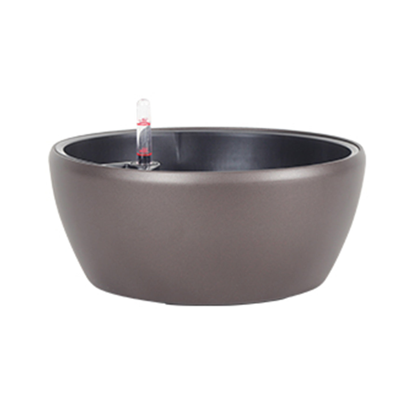Ghiveci inteligent H8xD18 cm RobertoRossi Clasic Bowl cafea