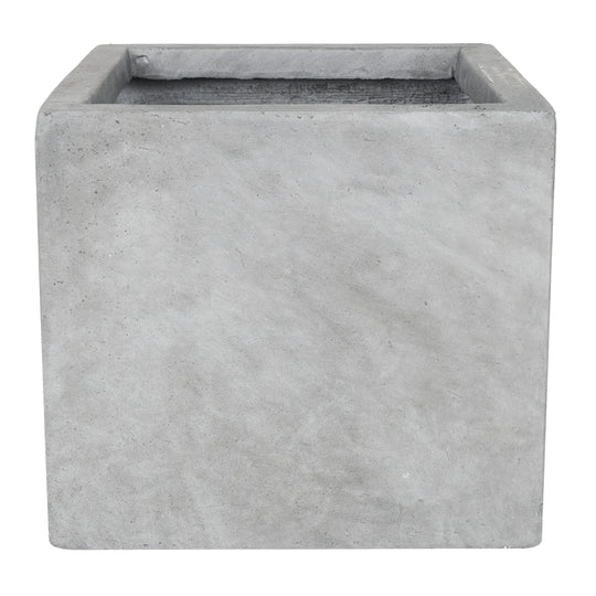 Ghiveci plante 24x24x22 cm gri ciment
