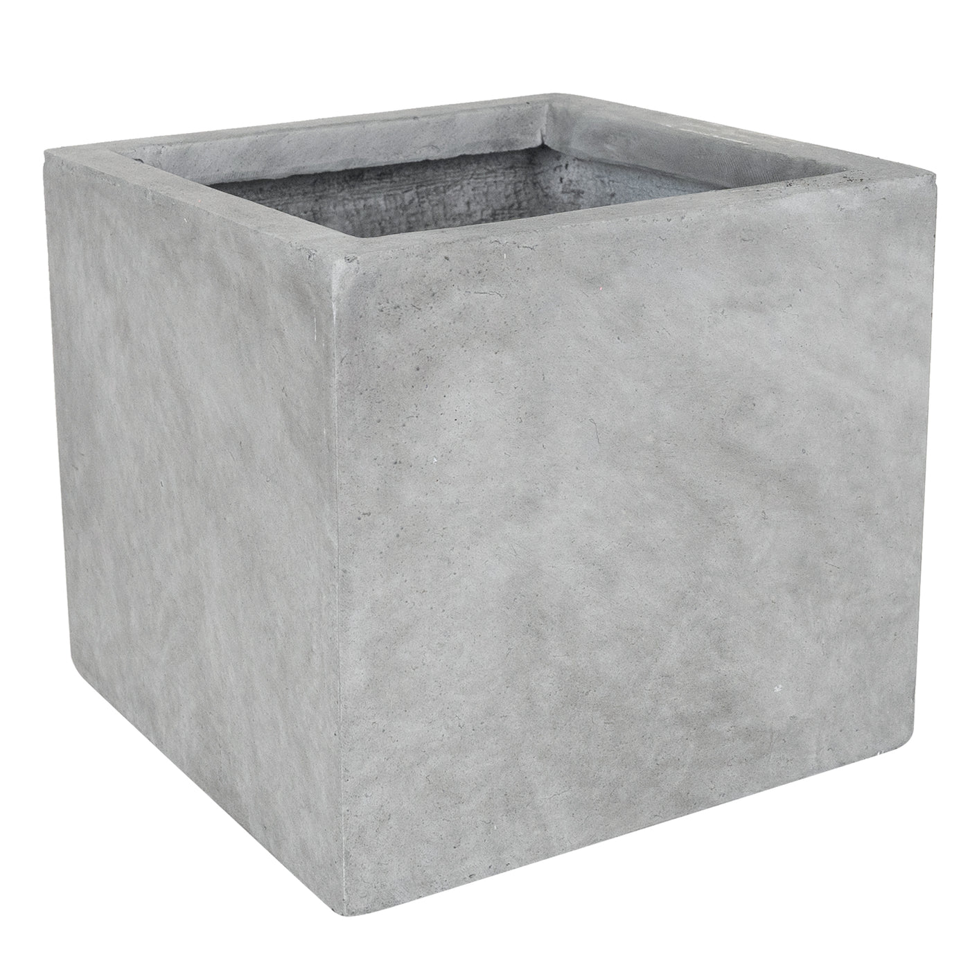 Ghiveci plante 24x24x22 cm gri ciment