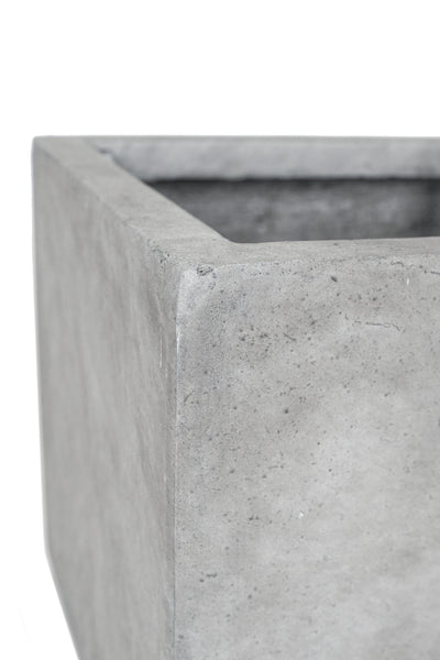 Ghiveci plante 24x24x22 cm gri ciment