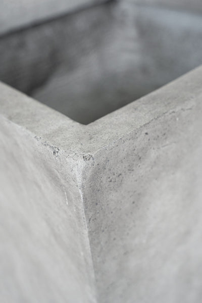 Ghiveci plante 24x24x22 cm gri ciment