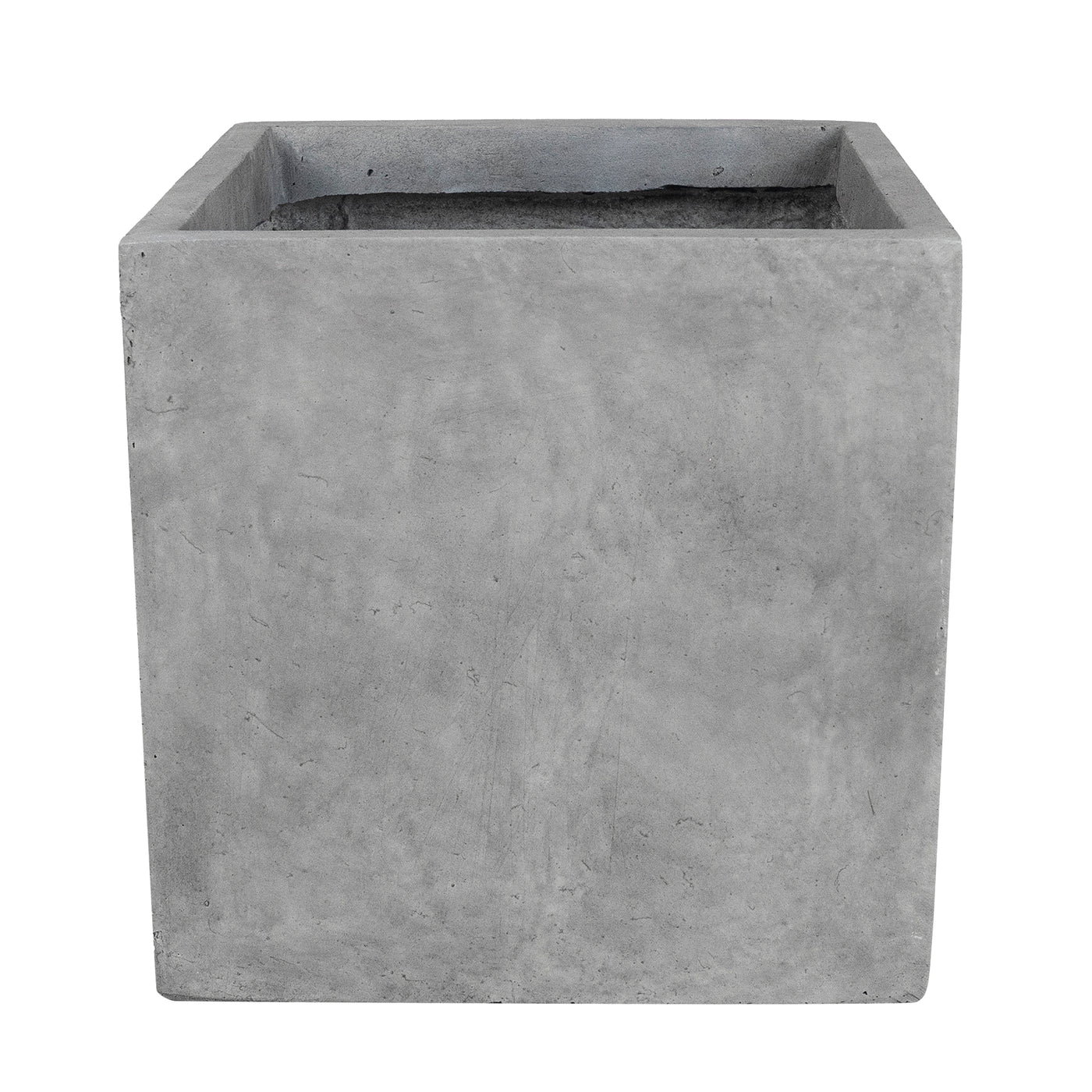 Ghiveci plante 25x25x25 cm. gri ciment