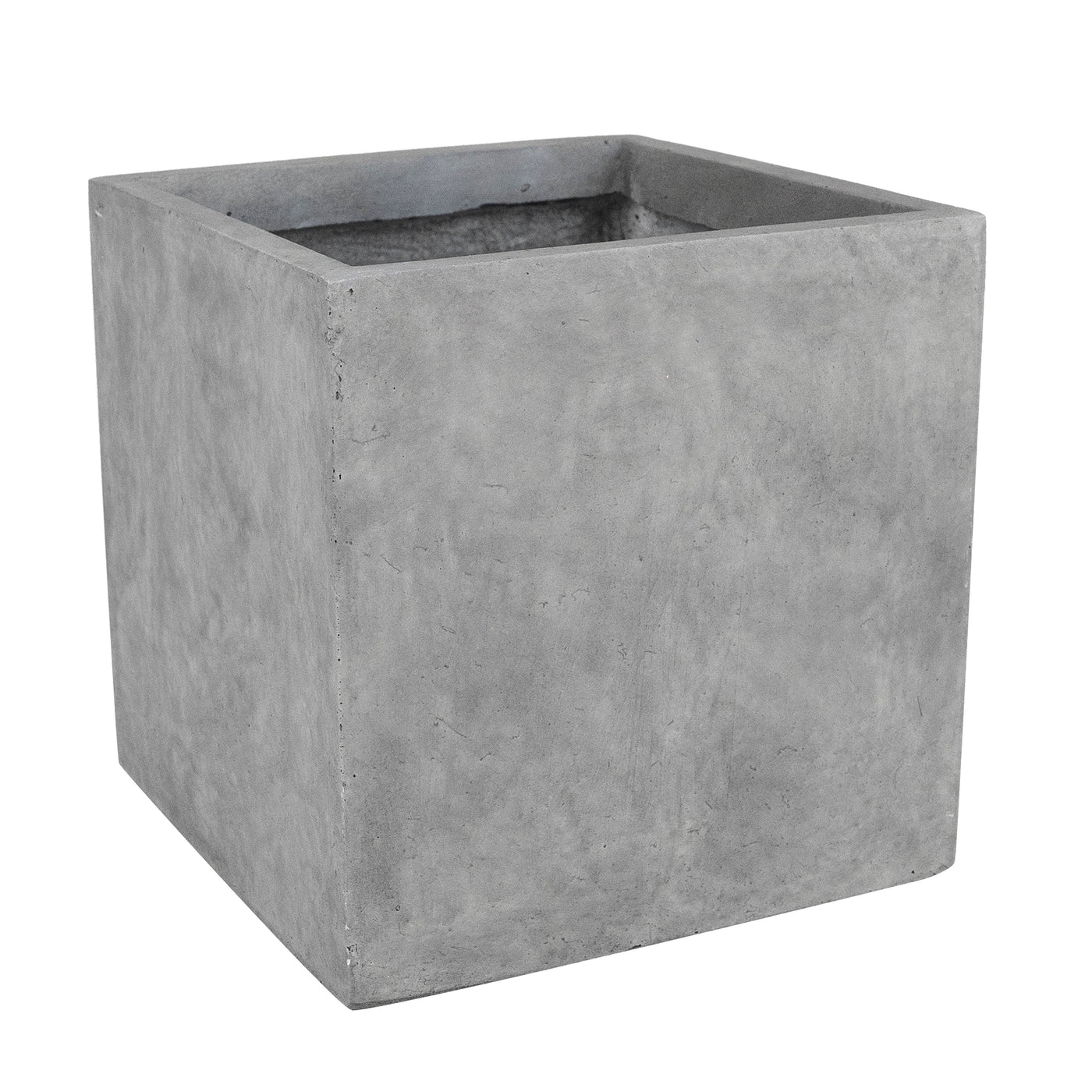 Ghiveci plante 25x25x25 cm. gri ciment