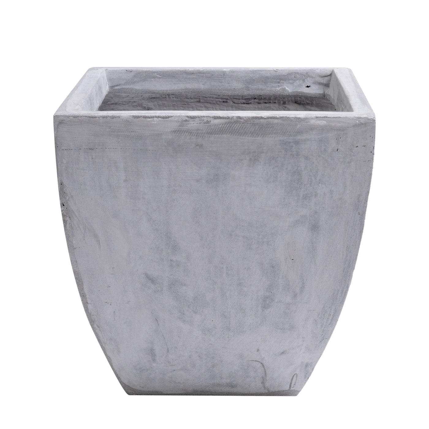 Ghiveci plante 27x27x27 cm. gri ciment