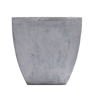 Ghiveci plante 27x27x27 cm. gri ciment