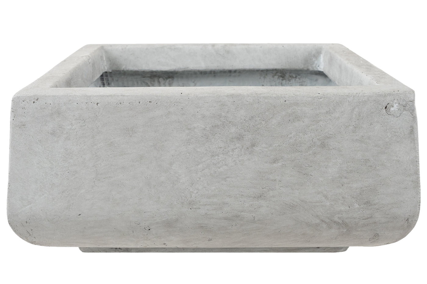 Ghiveci plante 30x30x14 cm. gri ciment